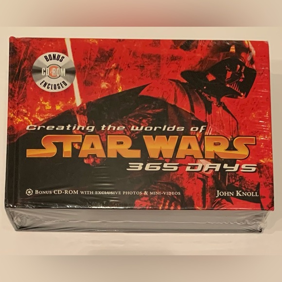 Star Wars 365 Days Book w/ Bonus CD ROM by John Knoll - Picture 1 of 6